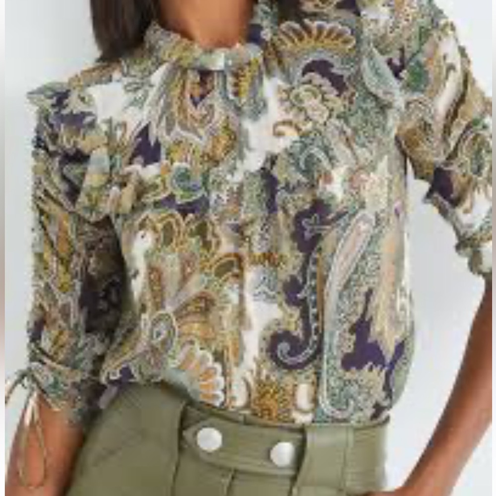 Veronica Beard New Howell‎ silk blouse